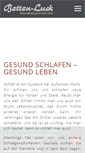 Mobile Screenshot of betten-luck.de