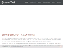 Tablet Screenshot of betten-luck.de
